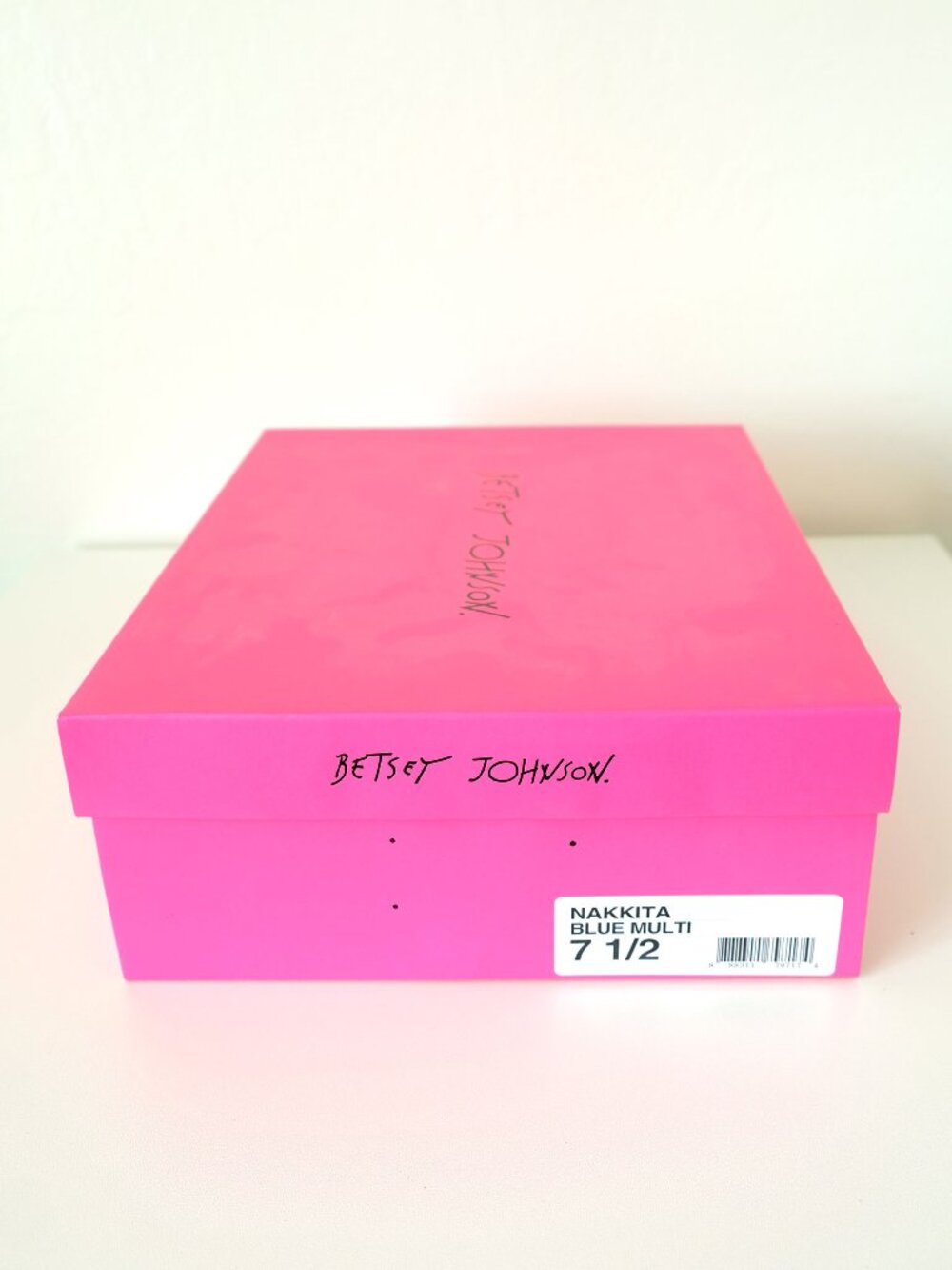 Betsey Johnson Nakkita Stiletto, Black with Sapphire-Emerald Ombré Rhinestones - Picture 9 of 9